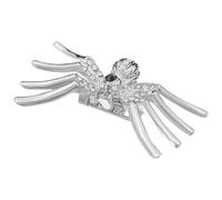 CALLARON Broche De De Cristales Para Traje y Sombrero Pin De Gótico Accesorio De Moda Para Mujeres y Decoración De Ropa
