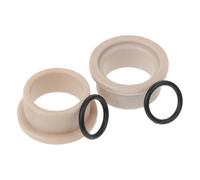 CALLARON Buje de Goma Trasero para Amortiguador de Bicicleta de Montaña, Manguito de Fijación Resistente, Anillo Protector de Absorción de Impactos para Suspensión Trasera, Accesorio Bici