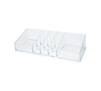 CALLARON Caja De Almacenamiento De Acrílico Transparente Contenedor De Pastillas De Acrílico Organizador De Escritorio para Baño Cocina Dormitorio Uso Diario