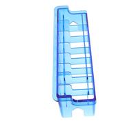 CALLARON Caja De Almacenamiento Para Cortapelos Caso Cabello Estuche Para Podadoras Guía Organizador Accesorios Pequeño Guardia Peines Stmnt El Plastico Blue