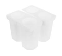 CALLARON Caja de Espuma Protectora para Envío de Vino, Doble Botellas de 85 Mm de Diámetro, Espuma de Alta Densidad Resistente a Deformación, Embalaje Seguro para Almacenamiento