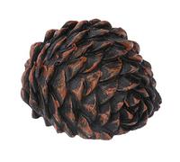 CALLARON Caja De Llaves De Resina Con Forma De Piña De Pino Caja Fuerte Decorativa Tipo Piedra Almacenamiento Oculto Para Escritorio y Jardín