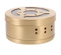 CALLARON Caja De Moxibustión De Cobre Grueso Portátil Control De Temperatura Ajustable Terapia Con Calor Para Personas Mayores y Uso Diario Hogar