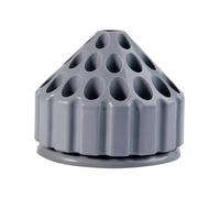 CALLARON Caja Organizadora para Brocas de Taladro con Compartimentos Almacenamiento Giratorio Tipo Panal Resistente y Ahorra Espacio Contenedor Multifuncional para Herramientas de Molienda