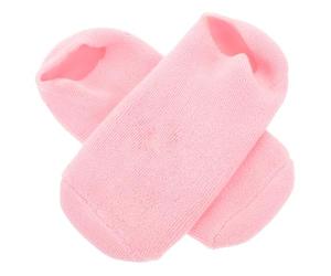 CALLARON Calcetines Hidratantes de Silicona Rosa para Cuidado de Pies, Tejido Blando y Reparación, para Talones Agrietados en Varias Ocasiones