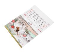 CALLARON Calendario de Pared 2027 Año del Carnero Diseño de Pergamino Tradicional y Moderno, Resistente al Desgarro, Fechas Mensuales Claras para Oficina y Hogar