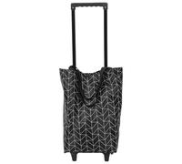 CALLARON Carrito de Compras Plegable Ruedas Carrito Utilitario de Tela Oxford Resistente Estructura Metálica Mango Retráctil Portátil para Supermercado y Hogar Transporte Cómodo y Ahorro