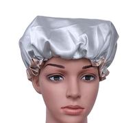 CALLARON Champú y Gorro De Baño Doble Capa Grueso Para Ducha Para Mujeres y Niñas Gorro De Ducha Resistente