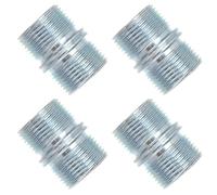 CALLARON Clavijas de Acero al Carbono Fácil de Instalar y Usar Juego de 4 para Soporte de Estante de Armario y Gabinete Compatible Muebles de Madera y Vidrio