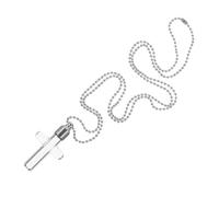 CALLARON Colgante De Cruz Transparente Collar De Vial Para Joyería De Cremación Recuerdo De Cenizas Collar De Urna Para Hombre Uso Diario