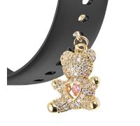 CALLARON Colgante Reloj para Adorno Correa de Aleación Dorada | Dije Decorativo Forma Adorable, Estilo Creativo y Delicado, Pieza Práctica para Personalizar