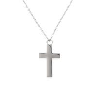 CALLARON Collar De Urna De Cremación De Acero Inoxidable Con Colgante Cruz Abierta Para Cenizas Humanas Y Mascotas Joyería Conmemorativa Fácil De Usar