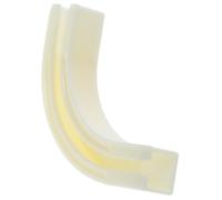 CALLARON Conector de Riel para Cortinas de Ventana Abs 90 Grados, Junta de Plástico para Riel de Cortina de 25x25 Mm, Accesorio para Unión Angular y Reemplazo en Tratamientos de Ventanas