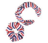 CALLARON Conjunto de Diadema de Satén Bandera Estadounidense Diademas Anudadas para Mujer Accesorios Cabello para Decoraciones Julio