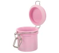 CALLARON Contenedor de Pegamento para Pestañas 200ml Rosa Tanque Sellador Almacenamiento Extensiones Pestañas Uso Profesional Belleza