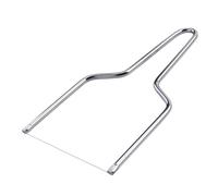 CALLARON Cortador de Alambre para Cortar y Pan de Acero Inoxidable 5 Piezas Diseño Cómodo Color Plata para Uso y Restaurante