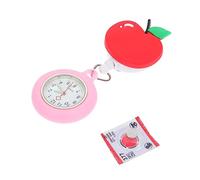 CALLARON Cuadro para Enfermeros Estilo De Vida De Médico Reloj De Bolsillo para Médicos Reloj De Enfermera Dibujos De Manzanas para Estudiantes De Medicina