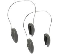 CALLARON Cubiertas para Orejas para Teñir el Cabello 2piezas de Goma Diseño de Cordón, Protección Auditiva Fácil de Usar para Peluquería y Uso Personal Varios estilos