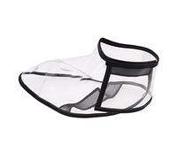 CALLARON Cubrezapatos Transparentes De TPU para Peluqueros Diseño Antideslizante Protección contra Cabello Roto Talla Accesorios Reutilizables para Salón y Barbería