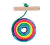 CALLARON Cuerda de Trineo Ajustable con Asa de Madera y Cuerda de Algodón Suave para Deportes de Invierno y Motos de Nieve, Alta Resistencia y Comodidad