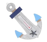 CALLARON Decoración de Pared Ancla de Madera Rústica y Vintage, Escultura Náutica para Dormitorio y Sala, Resistente al Desgaste y Ahorro de Espacio