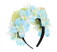 CALLARON Diadema De Flores Artificiales Para Mujer Tocado De Flores Decorativo Accesorio Cabello Para Eventos De Graduación Fiestas De Té Cosplay y Viajes De Turismo Fabricado Material