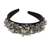 CALLARON Diadema De Palacio Para Mujer Diadema De Estilo Barroco Decoración De Gemas Accesorio Cabello Para Uso Doméstico