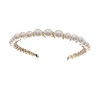 CALLARON Diadema De Perlas Elegante Para Mujer Tocado Brillante De Moda Para Fiesta Diadema De Perlas Para Cabello Para Dama De Fiesta