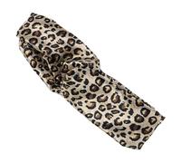 CALLARON Diadema Estampado de Leopardo para Mujer Diadema Ancha de Tela Accesorio Cabello de Viaje Linda Banda Cabello para Fiestas y Uso Diario