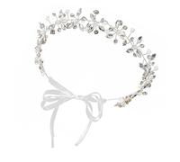 CALLARON Diadema para Cabello Cristales de Imitación y Diseño en Forma de Ojo de Gato, Ligera y Duradera, Accesorios para Boda para Novias, Adecuado para Fiestas y Banquetes