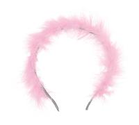 CALLARON Diadema Plumas Elegante Para Niña Delicada y Creativa Para Fiestas y Reuniones