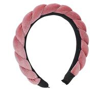 CALLARON Diadema Trenzada De Moda Para Mujer Diadema Acolchada Ancha Para Peinar El Cabello Estilo Accesorio Pelo Para Eventos