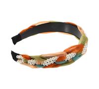 CALLARON Diadema Trenzada Elegante Para Mujer Ancha Accesorio De Cabello Sujeción Para Fiestas