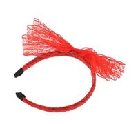 CALLARON diademas de tela para mujer chicas cintas para el pelo diademas recién nacidas para niñas fiesta venda tocado de lazo diademas únicas tocado de mujer rojo
