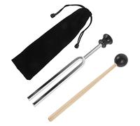 CALLARON Diapasón de Instrumento Musical Terapéutico de Salud Juego de Diapasones con Mazo para Yoga Meditación y Terapia de Sonido Diapasón para Relajación y Vibración
