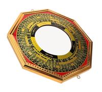 CALLARON Espejo Bagua Chino Convexo y Cóncavo de Aluminio para Decoración de Hogar y Negocios, Multiuso y Resistente, Adecuado para Protección y Energía Feng Shui