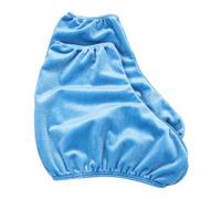 CALLARON Funda para Patines de Hielo y Artístico Resistentes al Desgaste, Cubrezapatos Ligeros de Poliéster en Color Azul Claro, 1 Par de Fundas Portátiles para Protección y Viajes