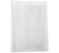 CALLARON Funda Transparente para Cuadernos A5, Cubierta de Pvc 2 Piezas (cubierta Núcleo), Fundas Reutilizables para Portadas de Libros de Bolsillo y Agendas Escolares