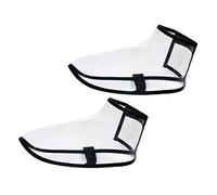 CALLARON Fundas para Zapatos de PVC para Corte de Pelo, Protección contra Cabello Roto, Diseño Conveniente y Estilo Moderno para Peluqueros y Cocineros,