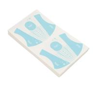 CALLARON Guía Práctica 100 Hojas Reutilizables de Pvc para Decoración de Uñas DIY Diseño para Formulario de Extensión de Uñas Azul para Manicura Profesional