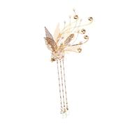 CALLARON Horquillas Chinas Retro Borlas 1 Pieza Accesorios Cabello Hechos a Mano Pinzas Clásicas para Mujeres para Cosplay y Kimono Horquillas Vintage