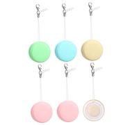 CALLARON Kit de 6 Paños de Limpieza para Pantallas y Gafas, sin Pelusas, Material Pp y Silicona, Adecuado para Móviles y Lentes Delicadas Color Aleatorio