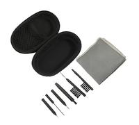 CALLARON Kit De Limpieza Para Cepillo Herramientas Múltiples y Paño Portátil Para Cuidado y Eliminación De Cerumen y Tapones Uso Diario Familiar