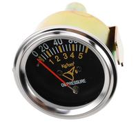 CALLARON Kit de Manómetro Mecánico de Presión de Aceite para Automóvil Lectura Precisa Cuerpo Metálico de 52mm y Optimización del Rendimiento del Motor