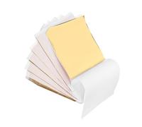 CALLARON Láminas de Imitación de Papel Dorado para Manualidades, Material Artesanal Cuadrado de Aluminio Anodizado, Fácil de Cortar y Pegar para Decoraciones DIY y Creaciones Artísticas