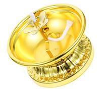 CALLARON Lámpara de Aceite de Aleación Regulable Pequeña 1 Pieza para Adoración de Buda, Lámpara de Queroseno Decorativa para Hogar y Altar, Uso Interior Mecha Ajustable