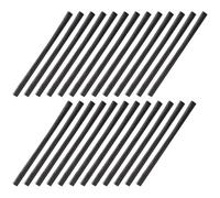 CALLARON Lápices de Carbón para Dibujo y Pintura 25 Unidades, Barras de Carbón 7-9 MM, Herramientas de Dibujo para Estudiantes y Artistas, Uso en Bocetos y Técnicas Artísticas, Color Negro