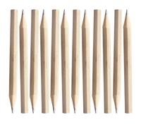 CALLARON Lápices Pequeños Hexagonales de Madera Natural Hb Lápices Cortos Escuela Pack 50 Unidades Ideales para Principiantes y Estudiantes