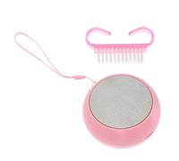 CALLARON Lima para Pies Doble Cara Rosa, Raspador Manual para Pedicura, Herramienta Exfoliante para Eliminar Callos, Accesorios Cuidado Pies en Casa, Archivo Pedicura Eficaz