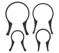 CALLARON Llave para Lentes de Cámara Herramienta Práctica de Plástico Kit de 4 Piezas Negro para Quitar Filtros de Fotografía y Lentes Facilidad